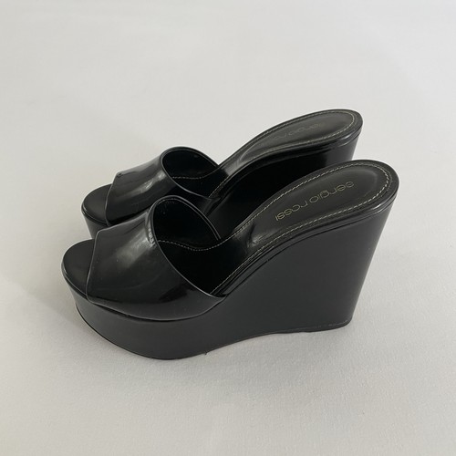 Zeppe nere con plateau - , sergio