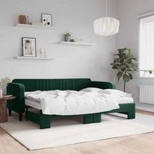 Letto da Giorno Verde Scuro