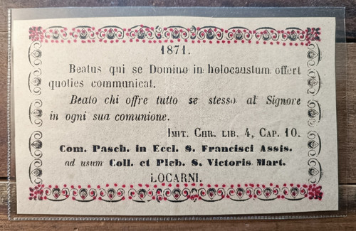 1871 saint antonii - antonii, abbatis