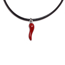 Collana con ciondolo - , corno