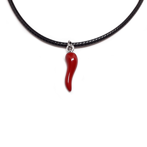 Collana con ciondolo - , corno