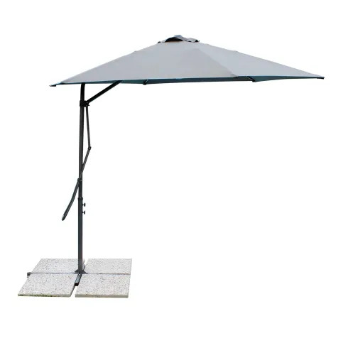 Ombrellone giardino grigio - da,