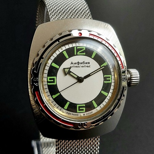 Vintage watch vostok amphibian - watch,