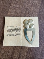 Metal Bookmark Dogwood State
