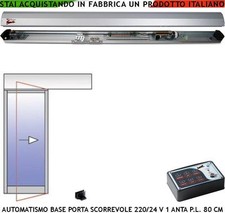 PORTA AUTOMATICA SCORREVOLE 1