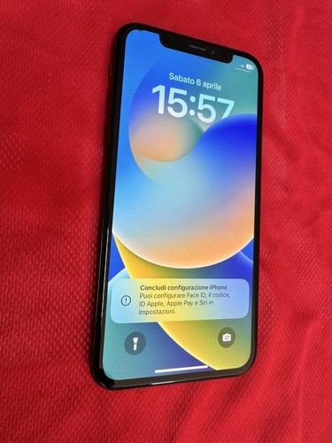 Apple iphone 256gb nero - x,