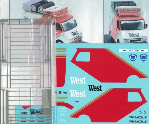 Transkit fiat 242 - 1/43,