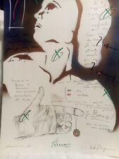 FALANGA DANIELE quadri opera della serie "DEE" autenticato