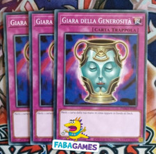 ?? YU GI OH 3 x GIARA DELLA GENEROSITA' - DAMA IT080 COMUNE – ITA ??