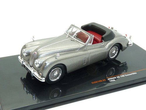 Jaguar 140 cabriolet - jaguar, grigio