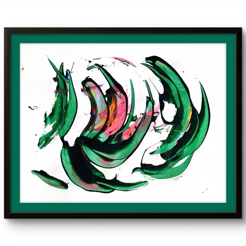 Peperoncino moderno astratto