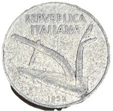 1952 italy lire - 10,