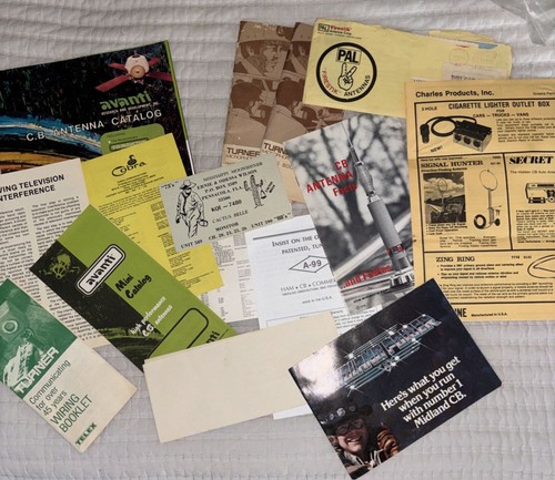 Opuscoli manuali epoca cb - opuscoli, e