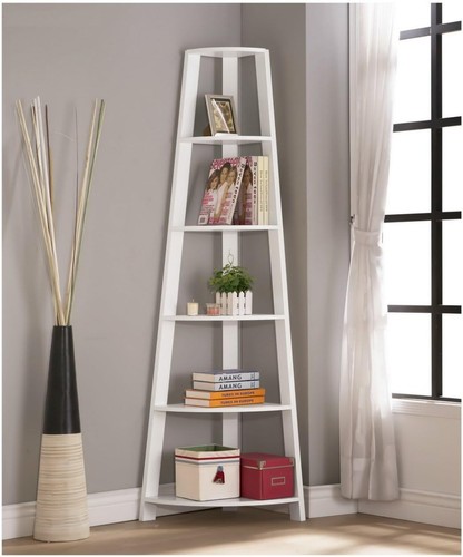 Scaffale angolare alto