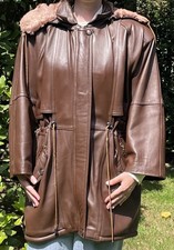 Giacca in pelle di nappa con