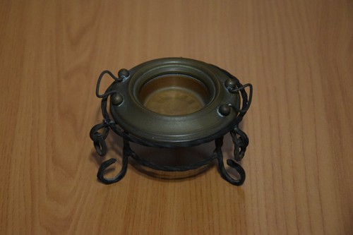 Portalumini metallo epoca - portalumini, in