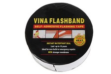 Nastro Butilico sigillante autoadesivo in alluminio nastro a base di bitume 10Mt