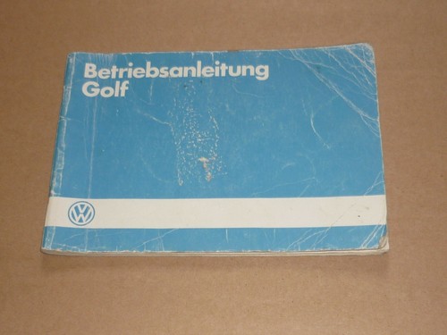 Golf 1985 manuale - manuale, e