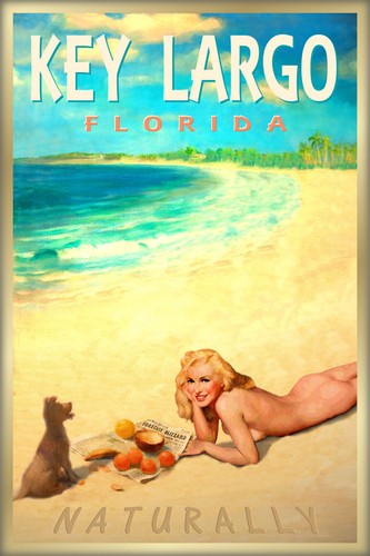 Poster key largo florida keys - key,