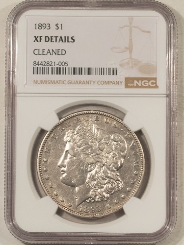 1893 dollaro morgan ngc - $1,