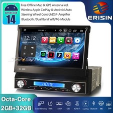 8-Core 1 Din Android 14