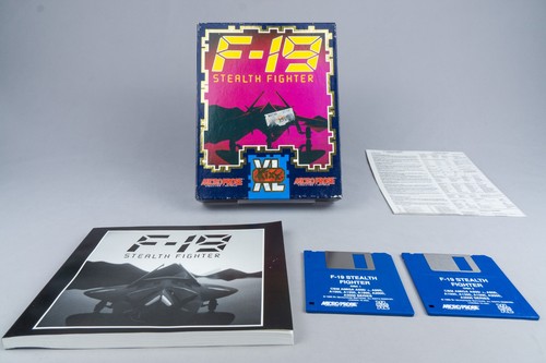 Stealth fighter amiga cib - f-19,