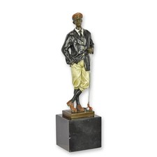 STATUA MODERNA SCULTURA BRONZO
