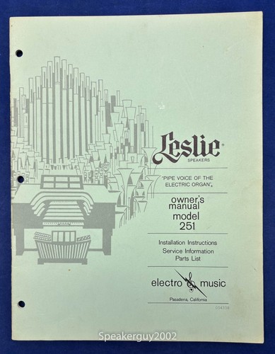 Original leslie speaker - original,