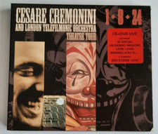 CESARE CREMONINI AND LONDON TELEFILMONIC ORCHESTRA  1+8+24 CD+DVD LIVE come nuov