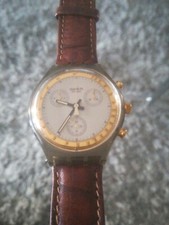 Swatch 22 Jewels Goldfinger Chrono