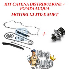 KIT CATENA DISTRIBUZIONE + POMPA ACQUA FIAT PUNTO PANDA LANCIA Y 1.3 MJET 