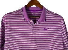 Polo da golf Nike DriFit viola
