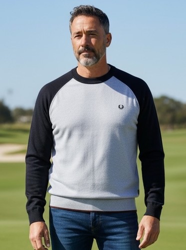 Fred perry maglione uomo 100 - maglione,