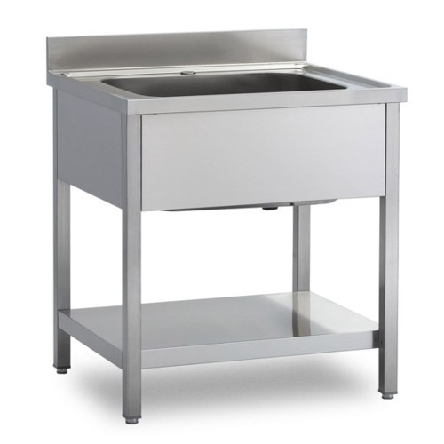 Lavello 100x60x85 acciaio - , inox