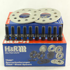 H&R Passaruota 10mm Argento per Renault Clio Laguna Scenic