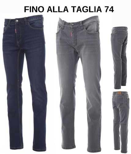 Jeans pantalone uomo taglie - jeans,