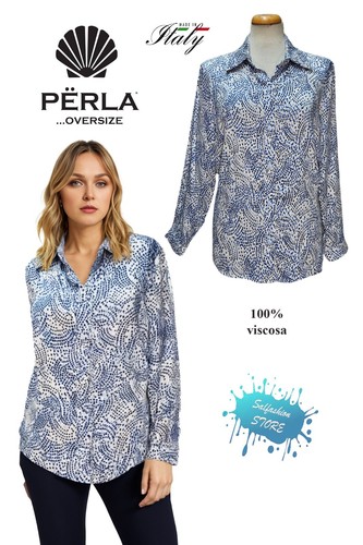 Perla oversize martina camicia - perla,