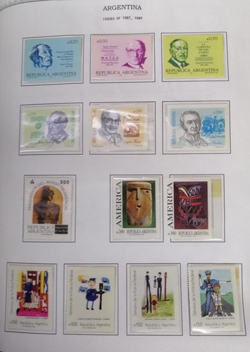 1987 argentina collezione - argentina,,