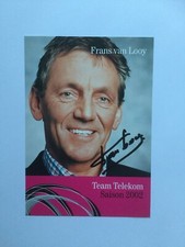 Autografo FRANS VAN LOOY (Belgio)-Team Telecom 2002-TdF-originale firmato-AK 1
