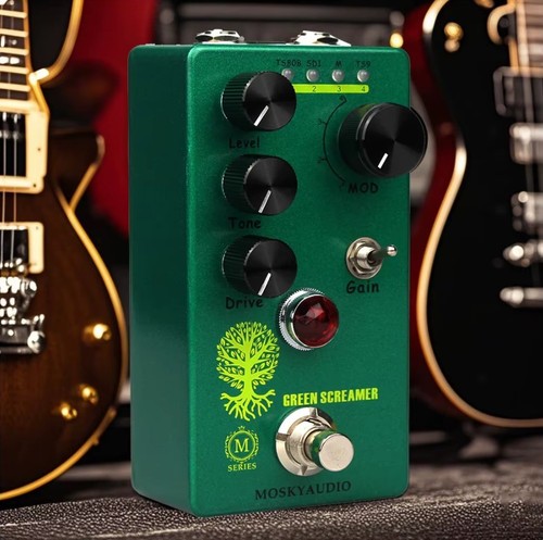 Mosky green screamer booster - green,