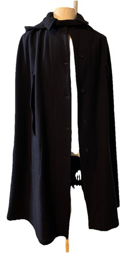 Poncho con cappuccio vintage