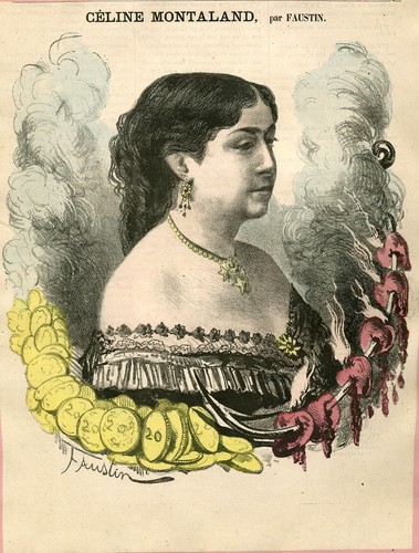 Stampa antica ritratto celine - stampa, antica-ritratto-celine