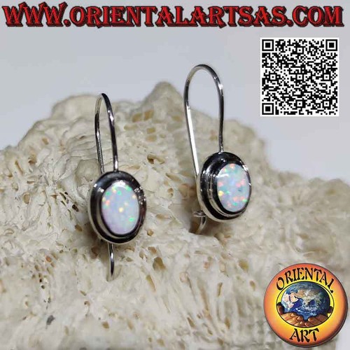 Orecchini argento 925 - argento, opale