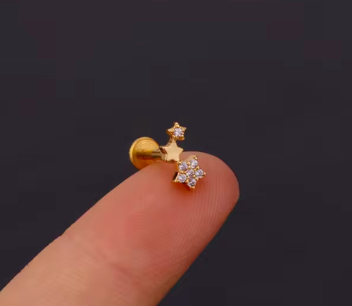 Orecchino conchiglia tragus - conchiglia,