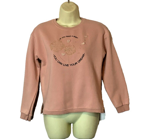 Felpa zara sparkly graphic - zara,