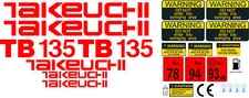 Takeuchi TB135 Mini Escavatore