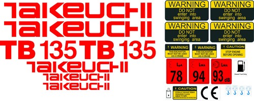 Takeuchi tb135 mini escavatore - takeuchi,
