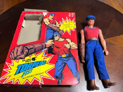Big jim mattel torpedo fist - mattel,