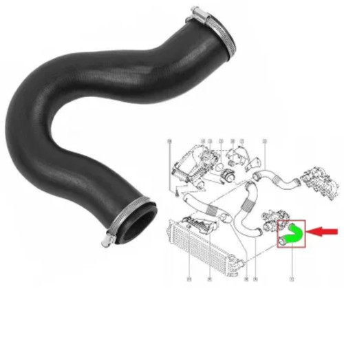 Tubo aria intercooler - tubo,