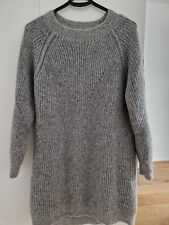 ABITO MAXIPULL TWINSET DONNA/RAGAZZA GRIGIO ARGENTO MADE IN ITALY